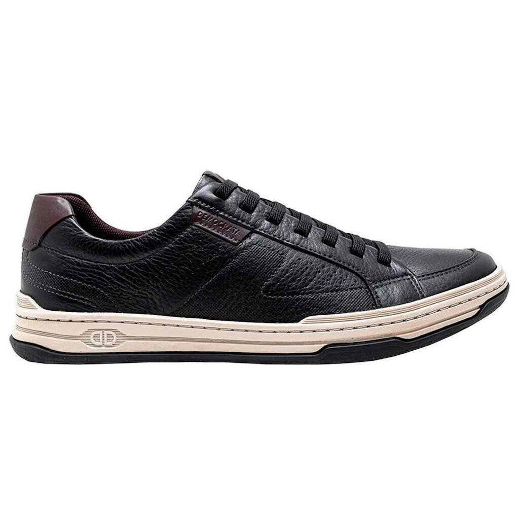 Sapatenis Masculino Denim Jay Democrata 151401 Preto 41