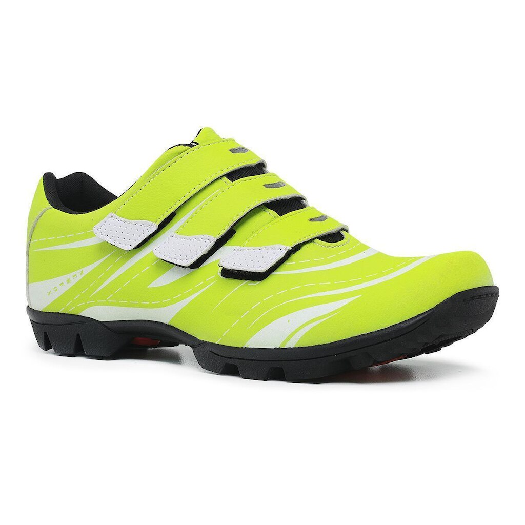 Sapatilha Ciclismo Bike Bicicleta com Refletivo Masculino e Feminino MTB Speed Pedal