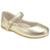 Sapatilha Infantil básica Confortavel 2001 - Dourado