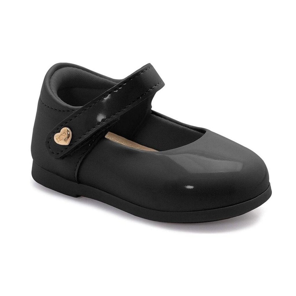 Sapatilha Infantil Klin Princesa Baby Preto