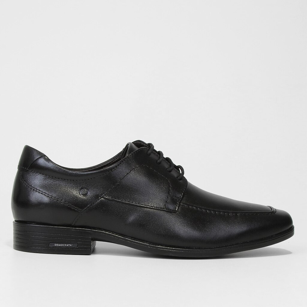 Sapato Couro Democrata Pointer Hi Soft Masculino