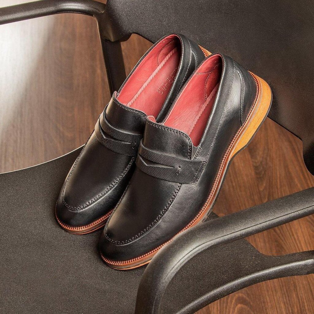 Sapato Masculino Loafer Sola De Couro Absolut