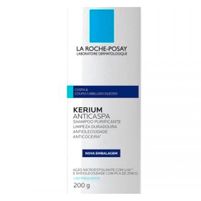 Shampoo Anticaspa Kerium Shampoo-Gel La Roche Posay - 200ml