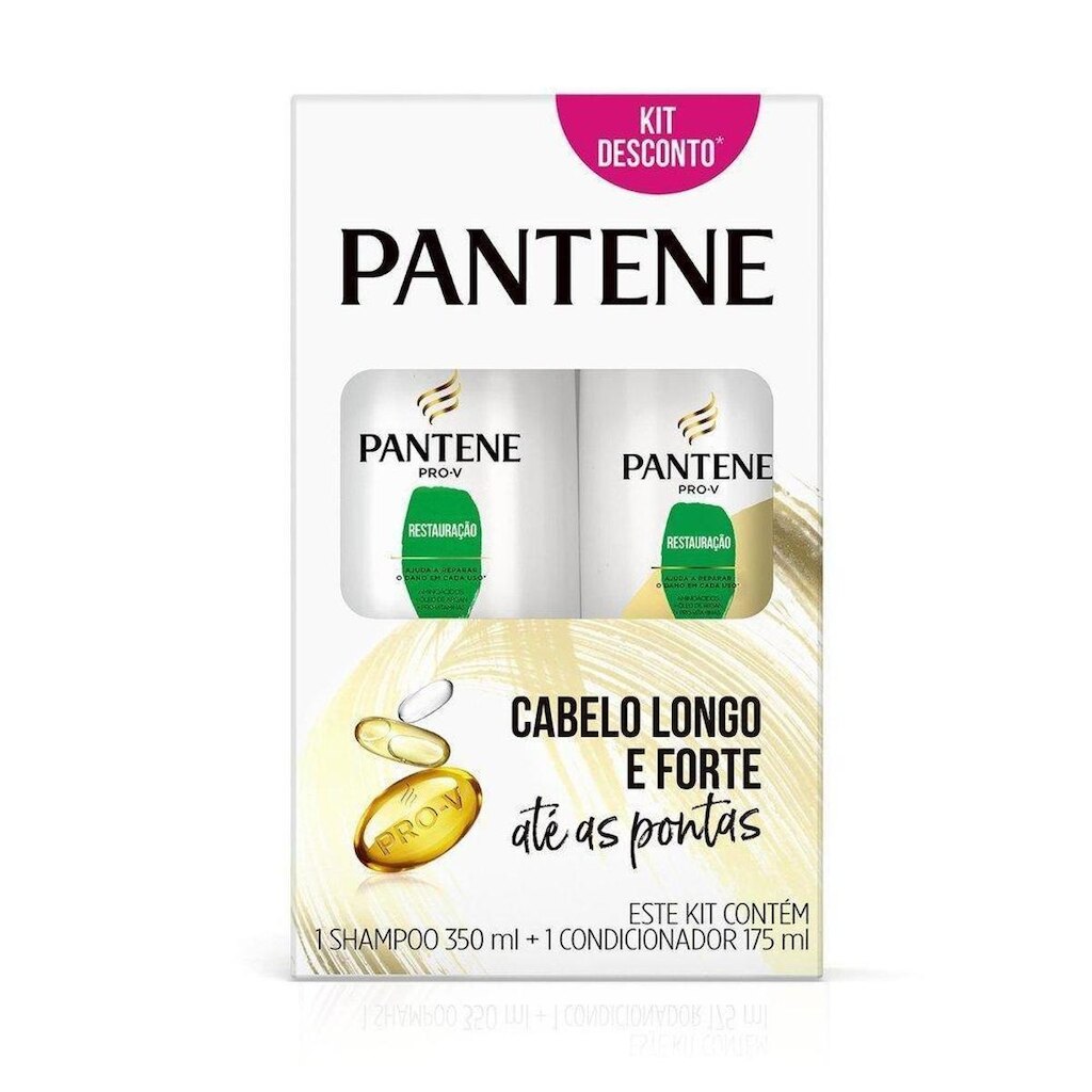 Shampoo Pantene Restauração  350ml + Condicionador 175ml