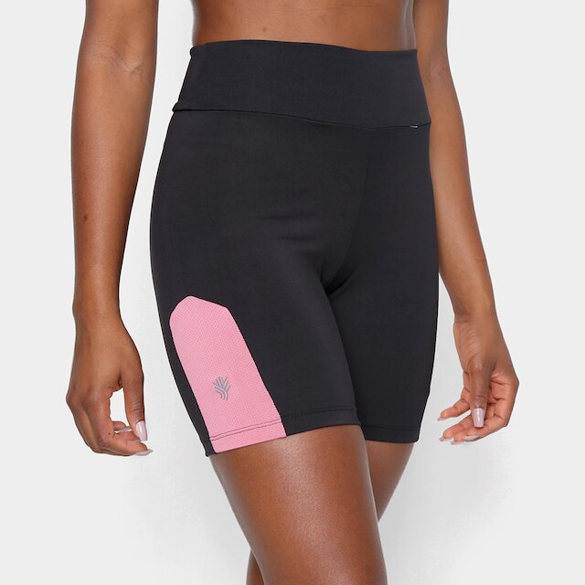 Short Gonew One Feminino - Preto+Rosa é boa?