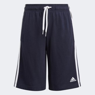 Short Infantil Adidas Essentials 3 Stripes Masculino