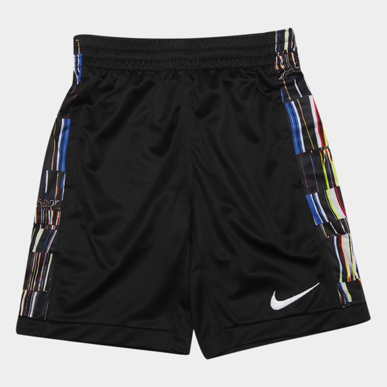 Short Infantil Nike Trophy Masculino - Preto+Branco