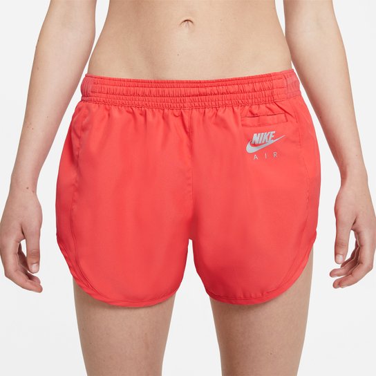 Short Nike Air Dri-Fit Feminino - Coral Menor preço em Short Nike Air Dri-Fit Feminino - Coral