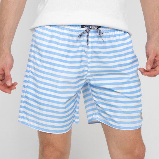 Short Praia Curto Polo Wear Listrado Masculino - Azul é ruim? Short Praia Curto Polo Wear Listrado Masculino - Azul é boa?