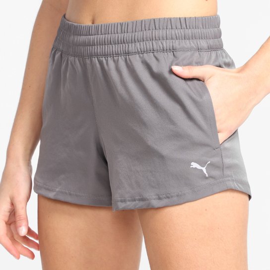 Short Puma Performance Woven 3 Feminino - Grafite é ruim? Short Puma Performance Woven 3 Feminino - Grafite é boa?