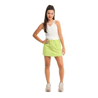 Short-Saia Básico Juvenil Gloss