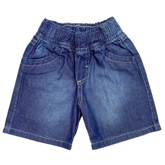 Shorts Bebê Popstar Basic Jeans Masculino
