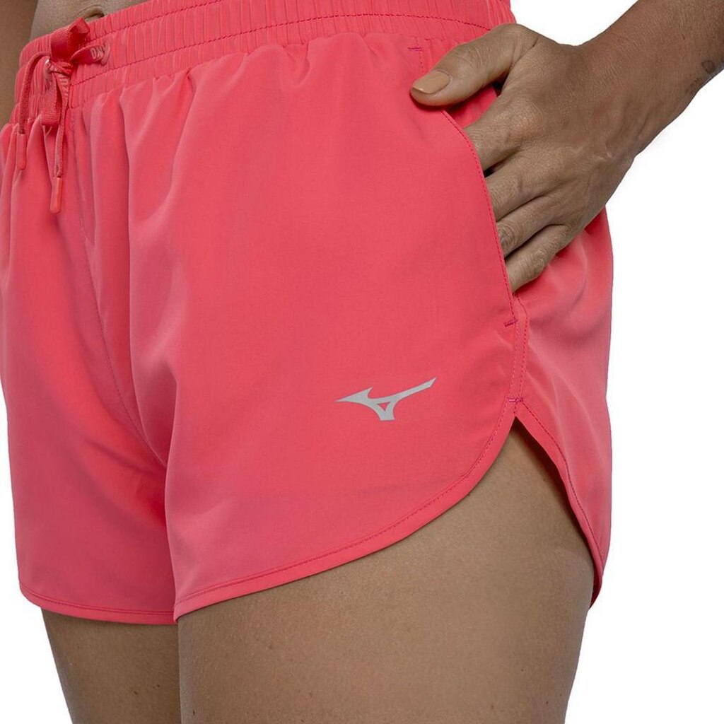 Shorts de Treino Feminino Mizuno Essence GG Rosa