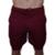 Shorts Duplo 2 Em 1 Para Corrida United - preto - xgg - Vinho