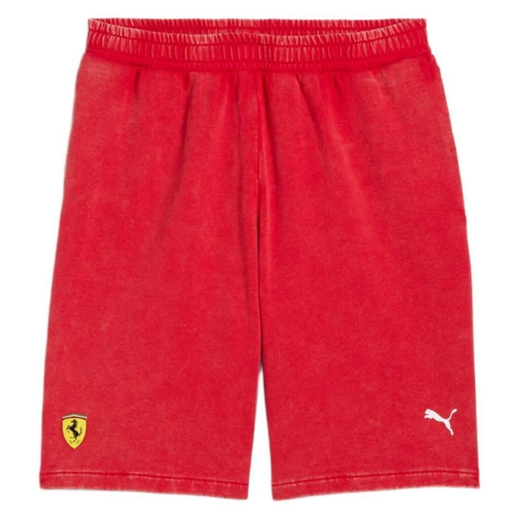 Shorts Moletom Scuderia Ferrari Sportswear SW Vermelho Puma