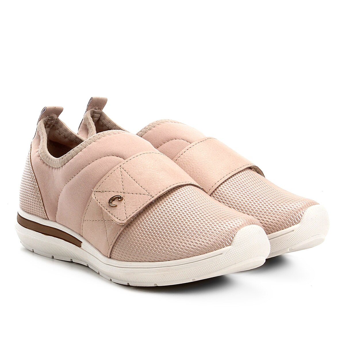 tênis usaflex slip on tramado feminino