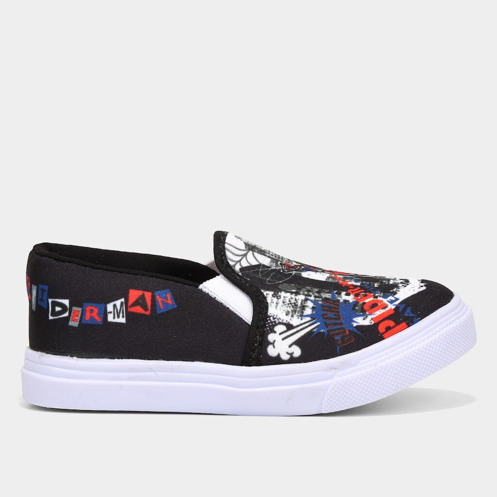 Slip On Infantil Marvel Spider Man Menino
