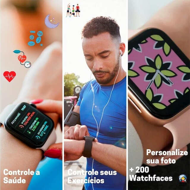 Smart Watch U9 Ultra 49mm Serie 9 Relogio Original Bluetooth Android IOS Gps Nfc Lançamento 2023