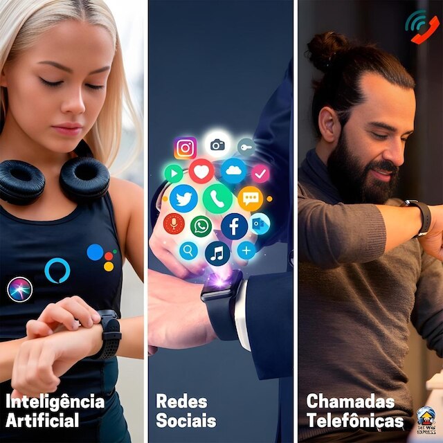 Smart Watch U9s Ultra Relogio Original 49mm Serie 9 Gps Nfc Bluetooth Android iOS Lançamento 2024