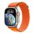 Smart Watch Ultra serie 8 + Alpine Resistente água Ios Masculino e Feminino U9 10/2/3 - Laranja