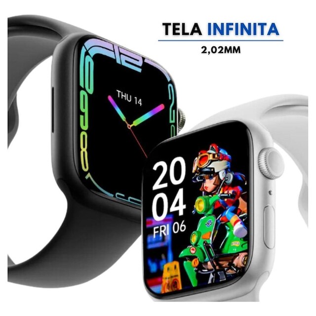 Smart Watch W29 Pro Original Serie 9 47mm Microwear Masculino Feminino Android iOS Bluetooth