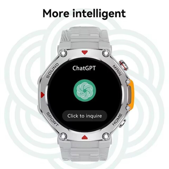 Smartwatch Mrex4 5 Atm A Prova D'água Microwear Gps Sos 2025