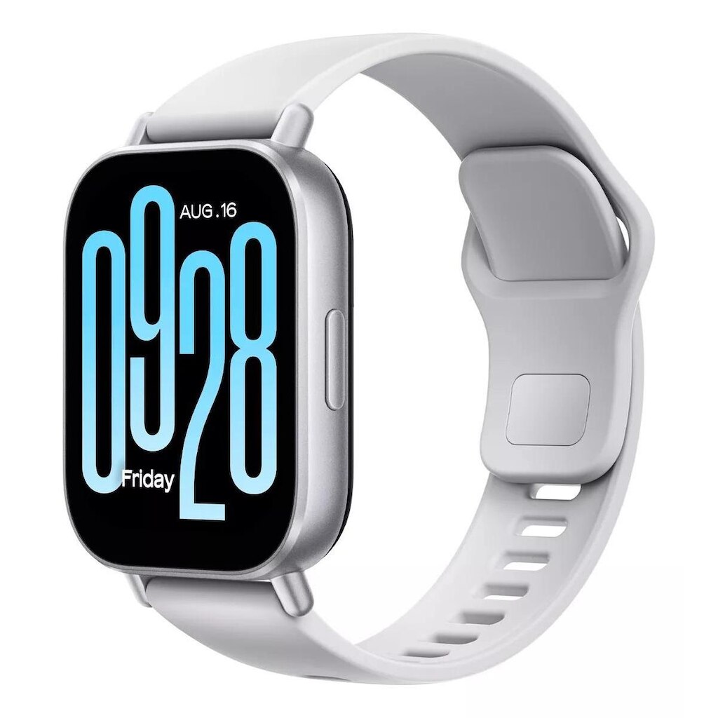 Smartwatch Redmi Watch 5 Active, Alexa, Tela LCD, 18 dias Bateria, Chamadas Bluetooth, 5ATM Prata