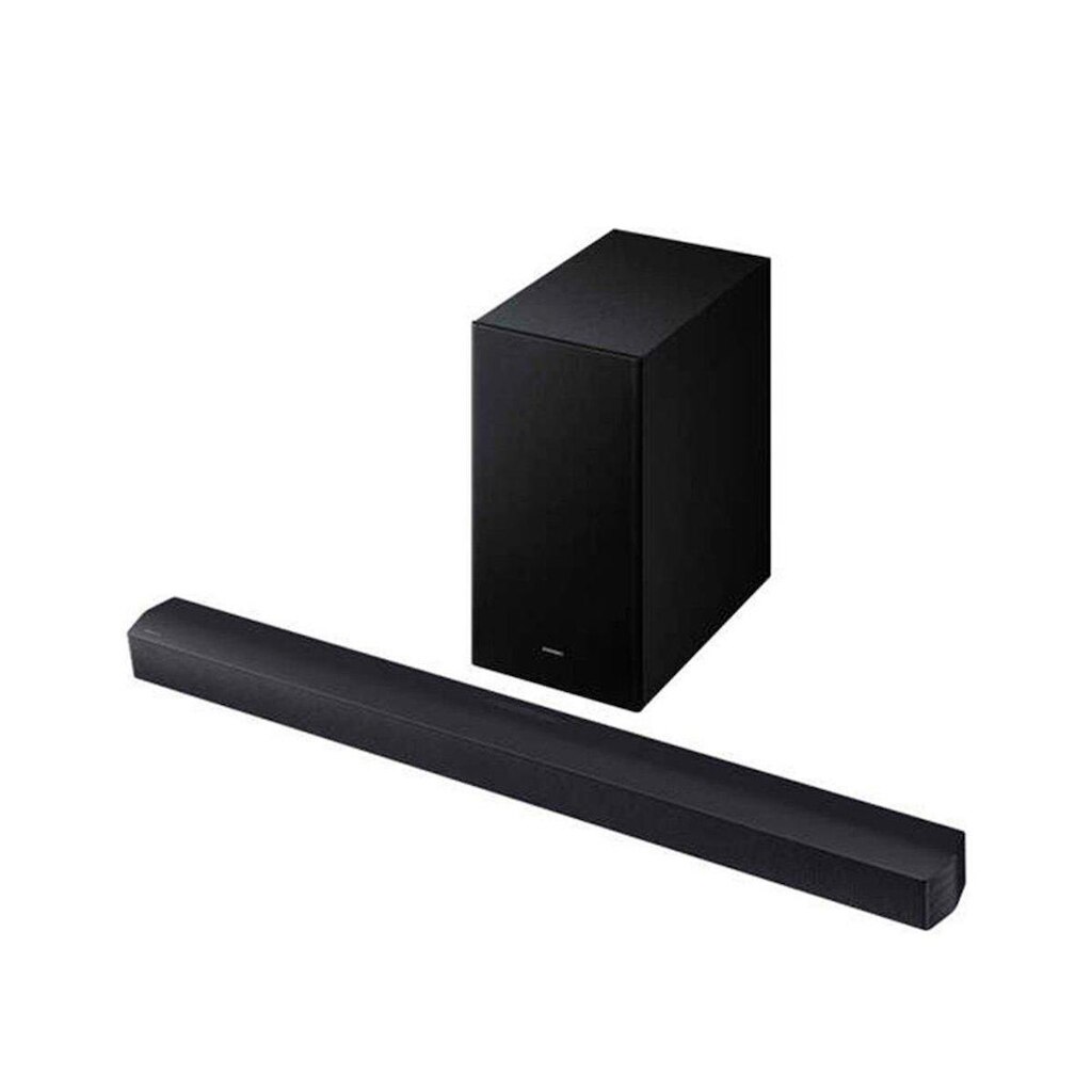 Soundbar Samsung HW-B450F 2.1 Canais, com Subwoofer, Dolby Audio, Bluetooth, Preta - HW-B450F/ZD