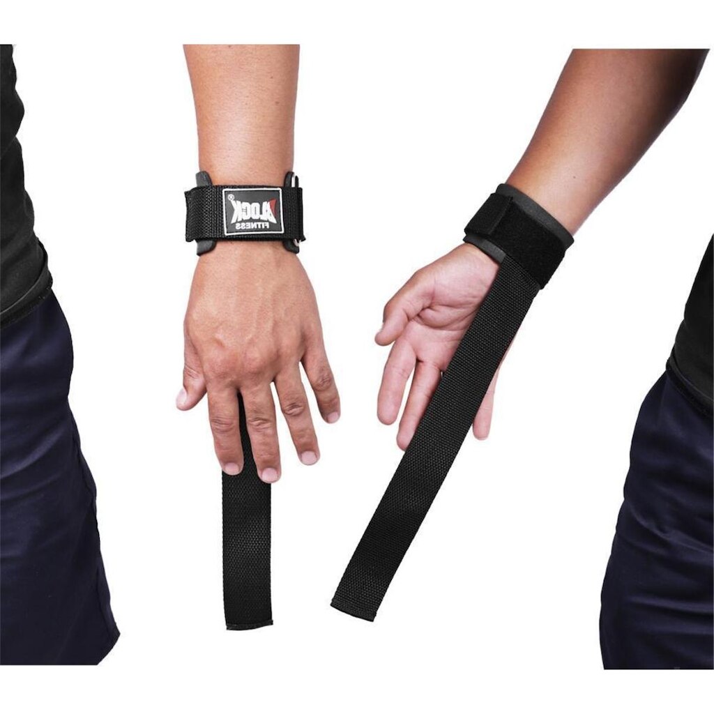 Straps com Munhequeira para Academia e Musculação