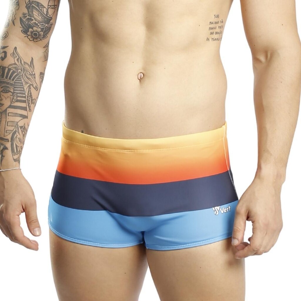 Sunga Boxer Estampada Forrada Adulto Larga PraiaVerão