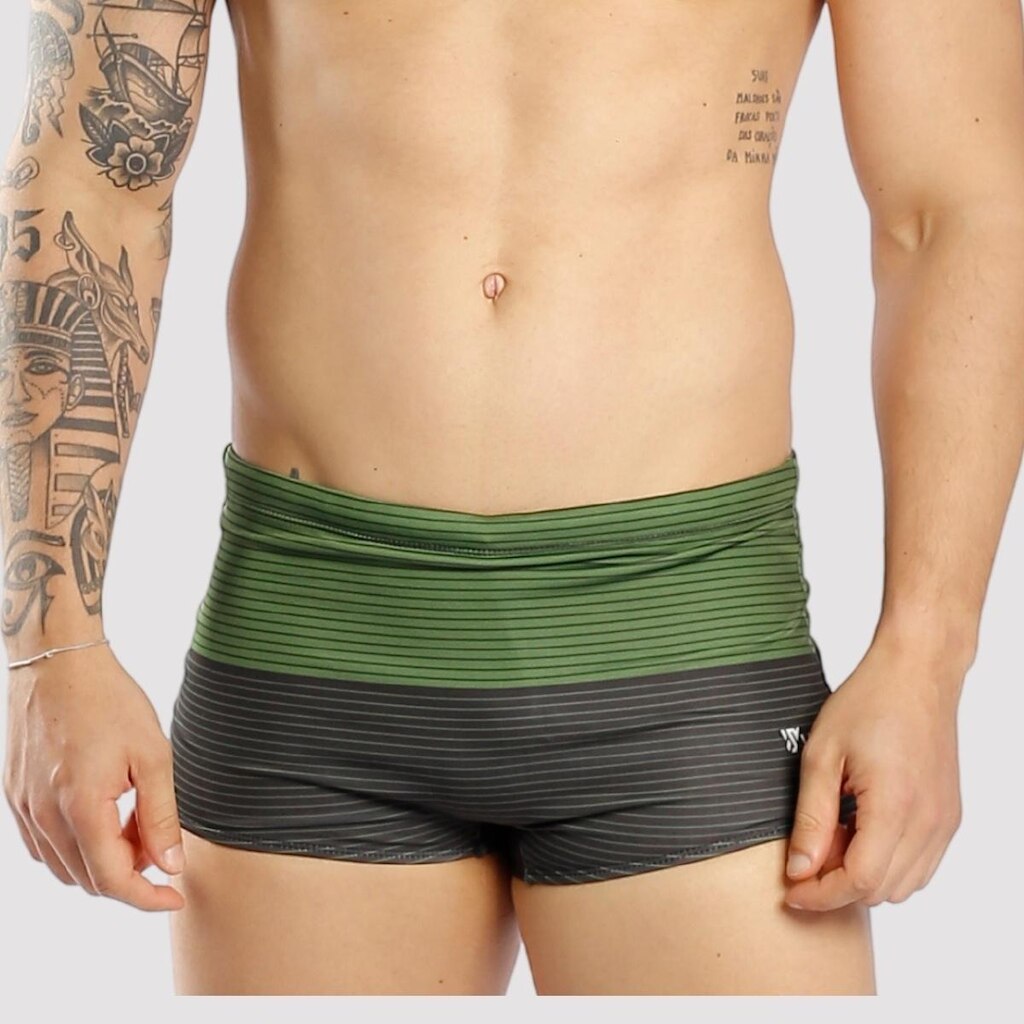 Sunga Boxer Larga Estampada Adulto Piscina e Praia