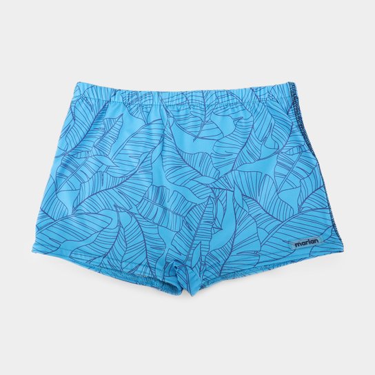 Sunga Infantil Marlan Proteção UV Masculina - Azul Menor preço em Sunga Infantil Marlan Proteção UV Masculina - Azul