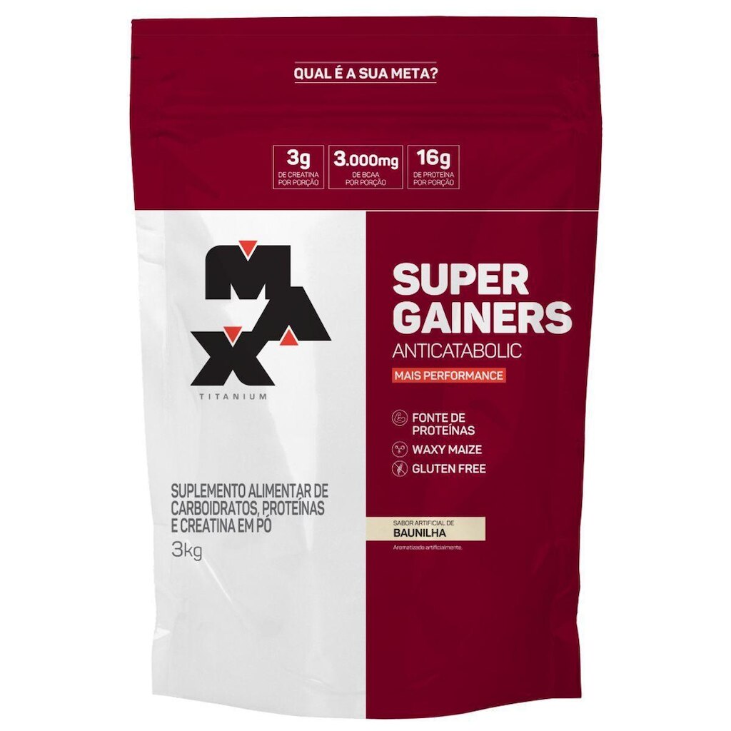 Super Gainers Anticatabolic (3kg) - Max Titanium