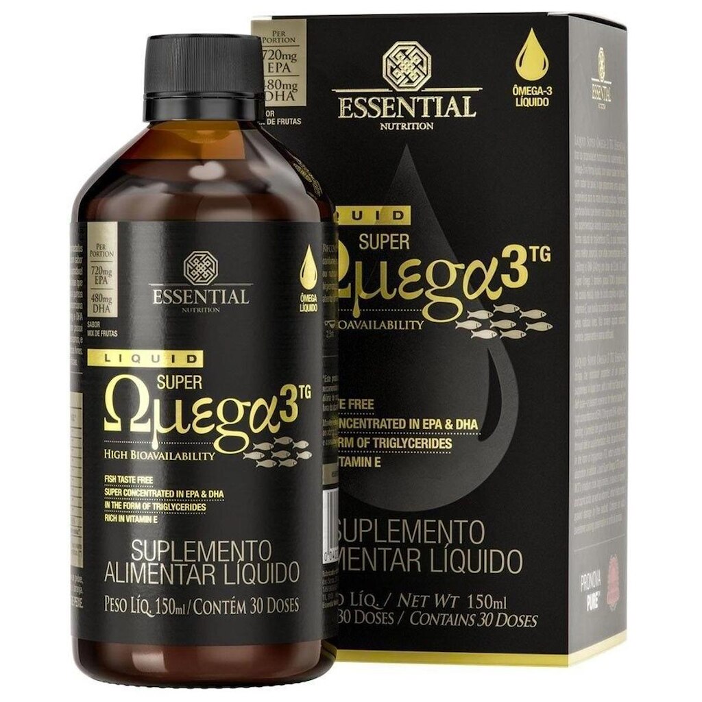 Super Ômega-3 Tg Liquid 150 Ml (30 Doses) Essential