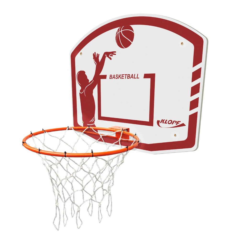 Tabela De Basquete Aro 41cm À Prova D'agua Klopf c/Rede 1020