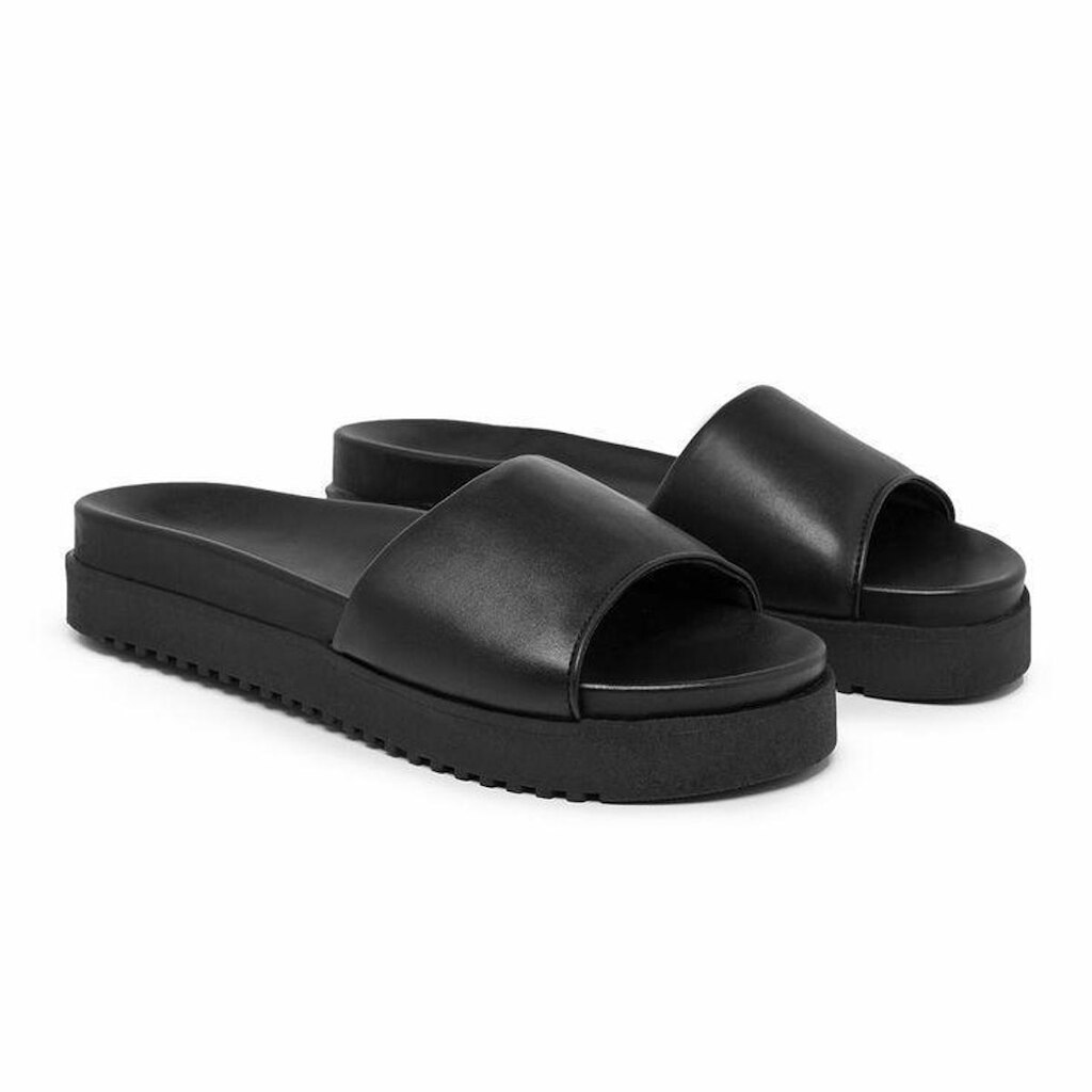 Tamanco Flatform Tira Grossa Feminino