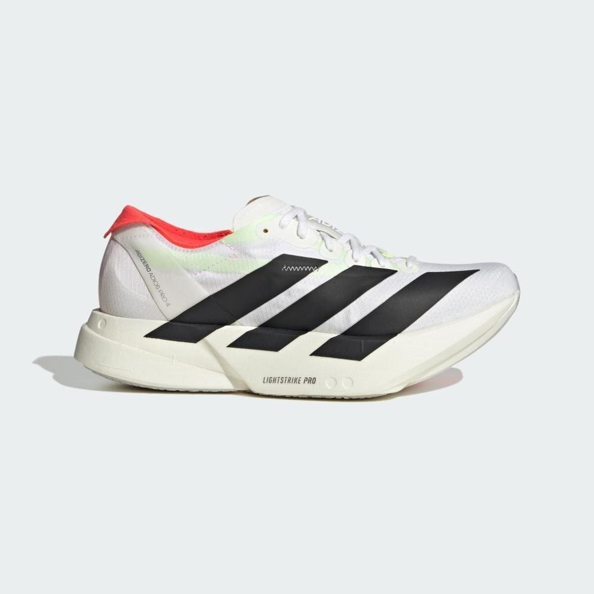 Tênis adidas Adizero Adios Pro 4 Feminino - Branco+Preto | Clube