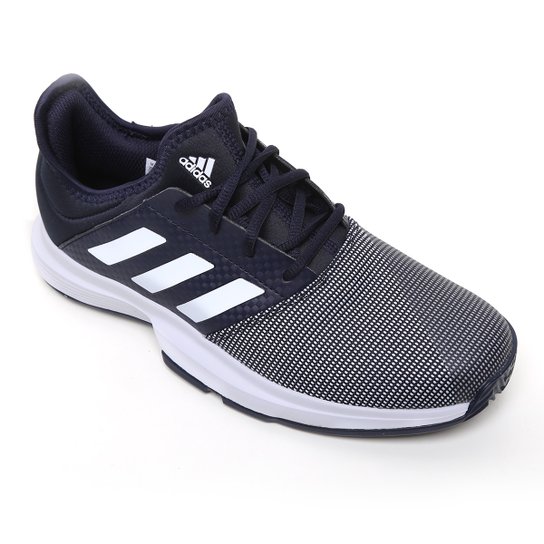 Tênis Adidas Gamecourt Masculino - Marinho+Branco
