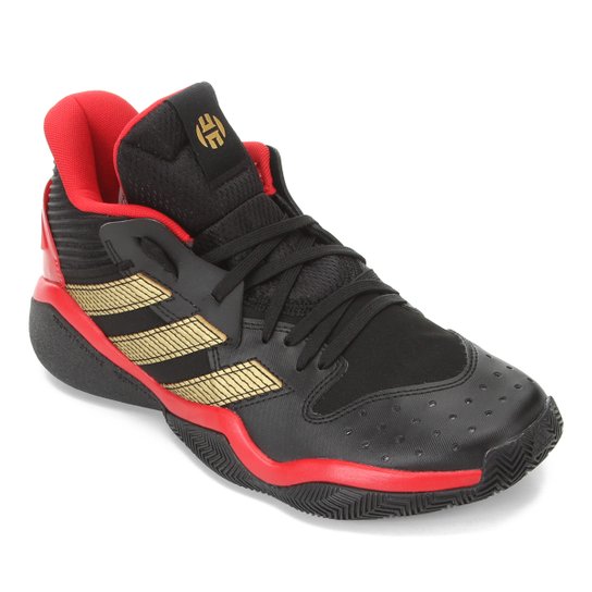 Tênis Adidas Harden Stepback Masculino - Preto+Vermelho