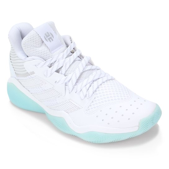 Tênis Adidas Harden Stepback Masculino - Branco+prata