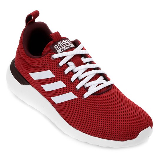 Tênis Adidas Lite Racer Cln Masculino - Vermelho+Branco