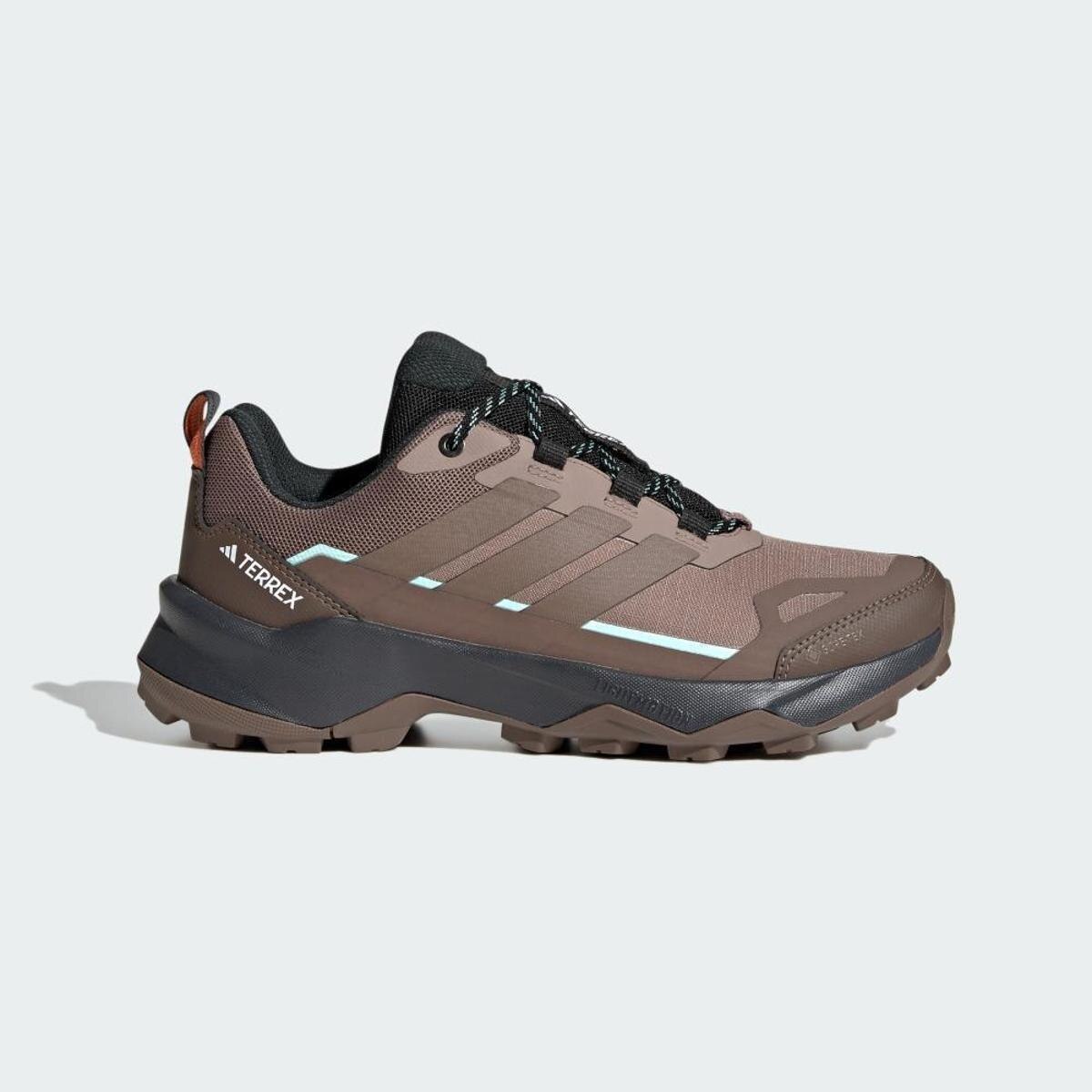 茶 Teressa Tênis Adidas Terrex Skychaser Ax5 Gtx Feminino - Marrom+Laranja