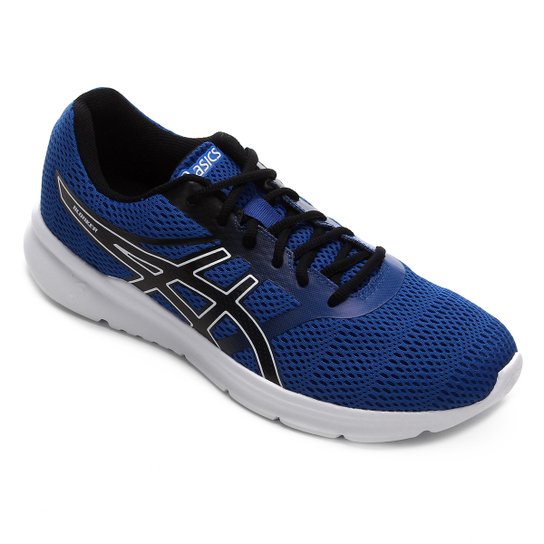 Tênis Asics Blocker Masculino - Azul+Preto