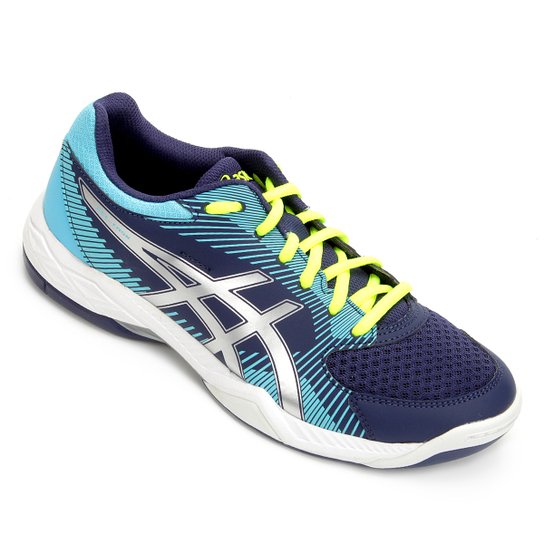 Tênis Asics Gel-Task Feminino - Azul+Prata