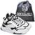 Tênis Basquete Ranclafe Eco Nylon Espumado Masculino - Branco+Preto