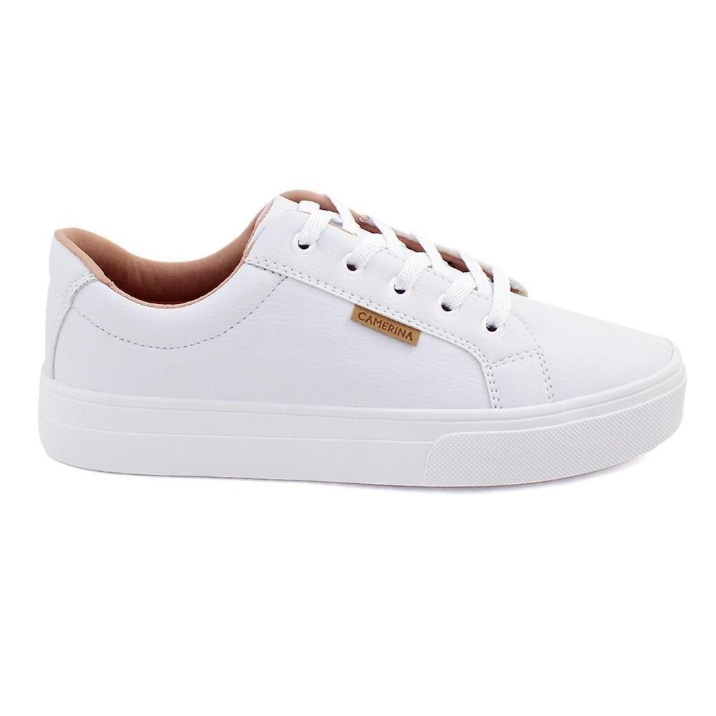 Tenis Casual Feminino Branco Original Confortavel