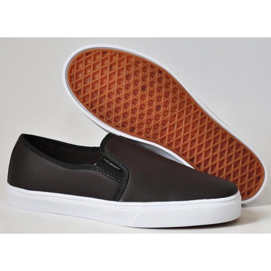Tênis Casual Iate Slip on Sem Cadarço Calce Facil Macio Confort Feminino
