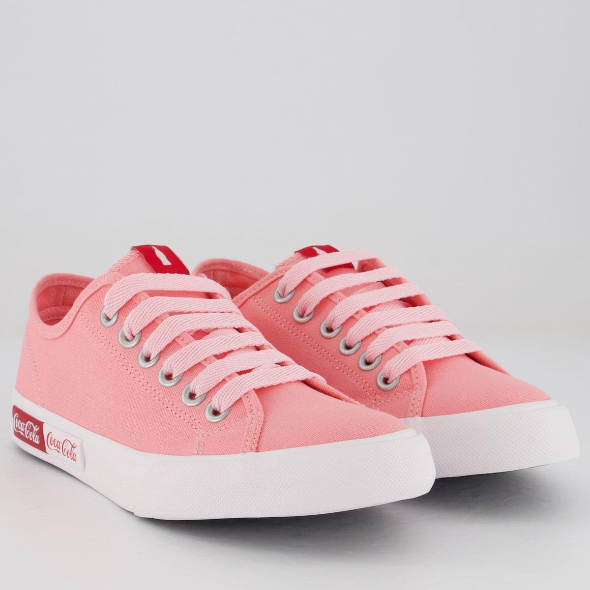 Tênis Coca Cola Blend Classic Feminino Rosa