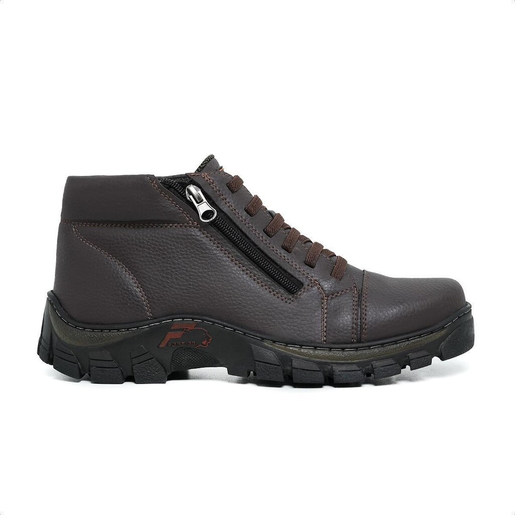Tênis Coturno Masculino Adventure Elastico e Zíper Lateral