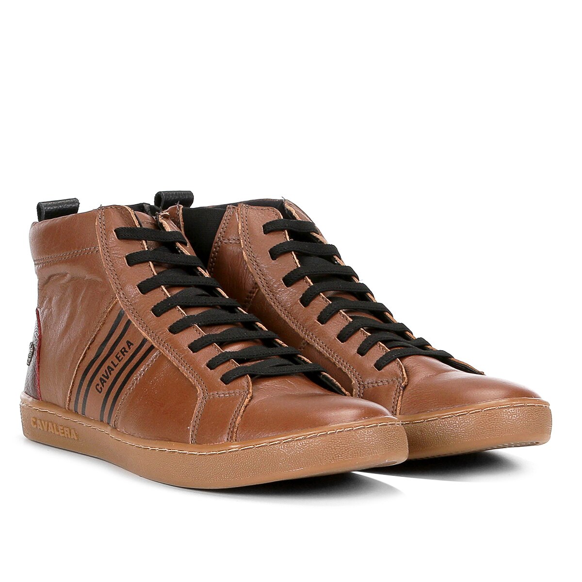 Tênis Couro Cano Alto Cavalera Camurça José Masculino - Verde Militar |  Clube Netshoes